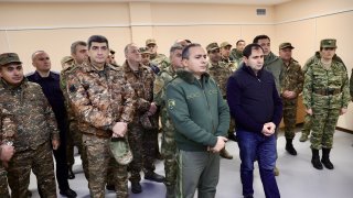 The Chairman of the Investigative Committee Artur Poghosyan with RA Minister of Defense Suren Papikyan Visited Southeastern Border Zone of the Republic